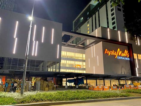 mass schedule ayala central bloc